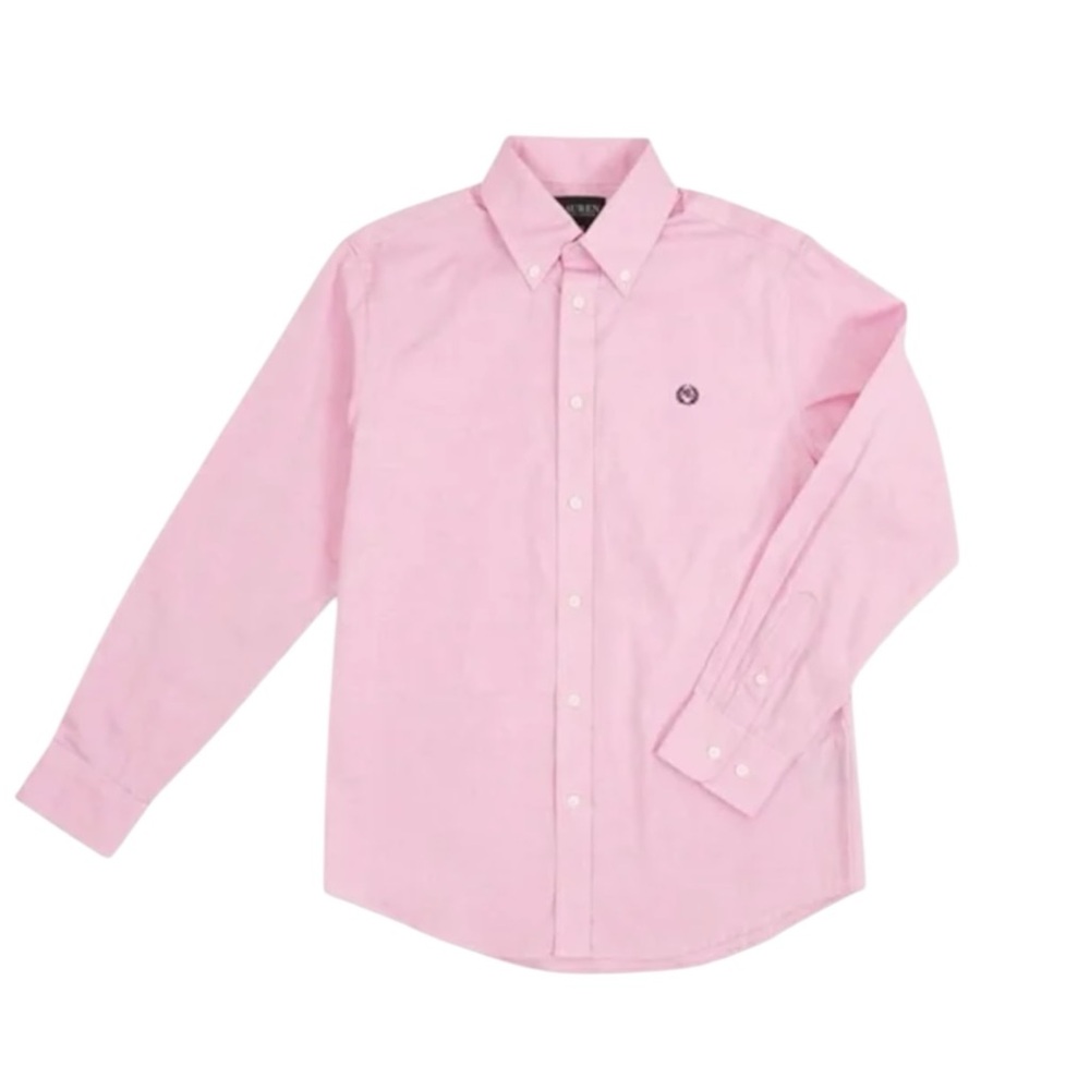 NWT Lauren Ralph Lauren Boys Button Down Shirt Classic Preppy Special Occasion